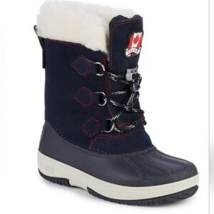 NWOT PAJAR Boy's Marcel Faux Fur-Lined Winter Boots Size 9 toddler